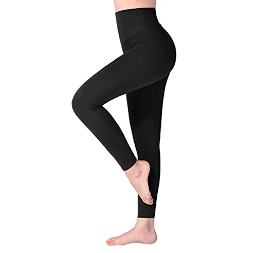 SINOPHANT Leggings Damen High Waist - Blickdicht Leggins mit Bauchkontrolle für Sport Yoga Gym(1...