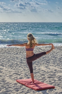 Yoga Kleidung für den Sommer Yoga am Strand warm
