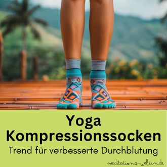 Yoga Socken mit Kompressionsfunktion